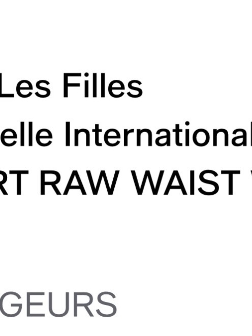 Avec Les Filles Light Wash Denim Distressed Bermuda Shorts Size 30 - Picture 7 of 16